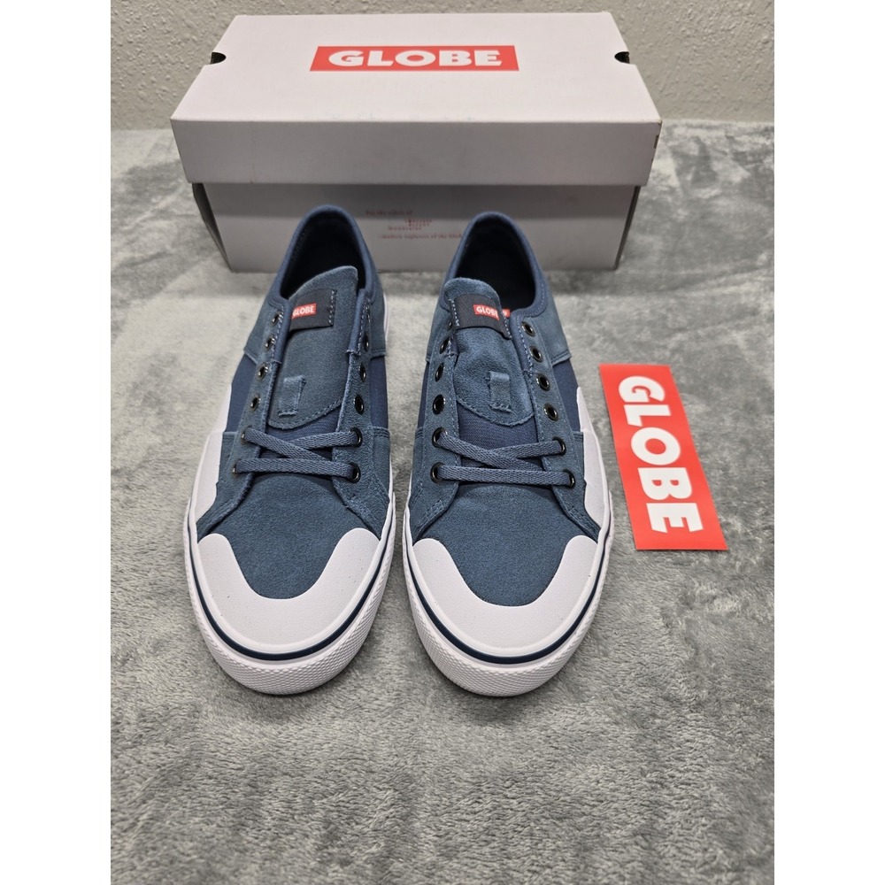 GLOBE Surplus Skater Shoes Men's 7.5 Vintage Blue  NWB